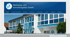 Desktop Screenshot of hk-werkzeugbau.de